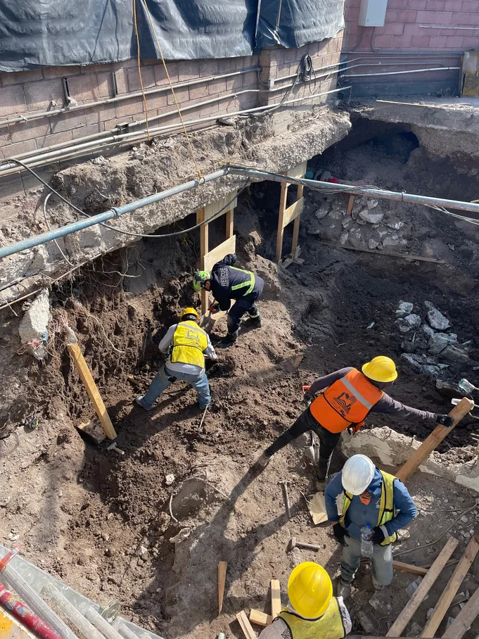 Seguimiento técnico de trabajos de estabilización temporal.